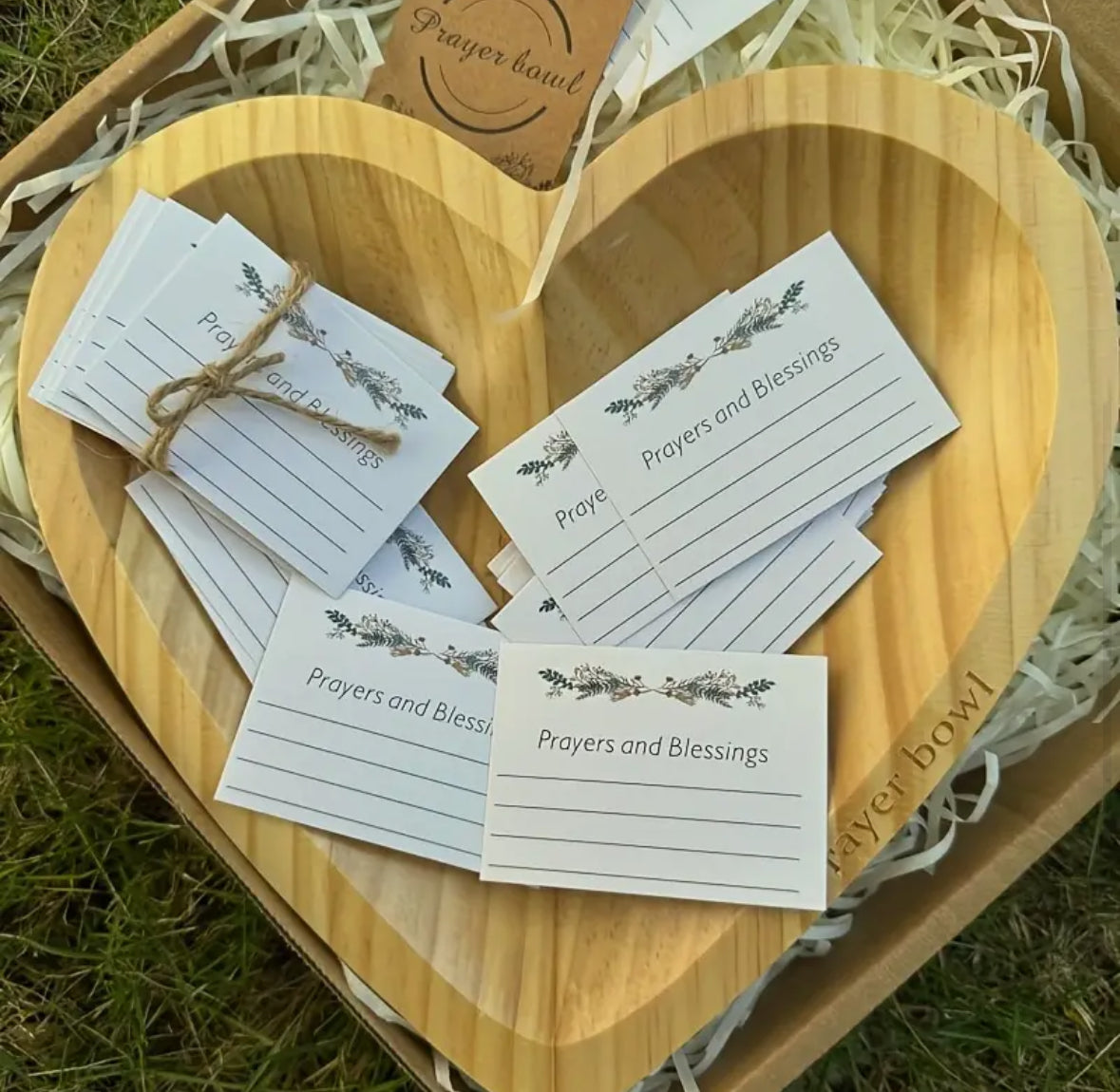 Rustic Heart, Timeless Prayer bowl