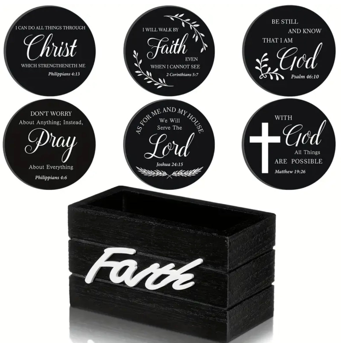 Rustic Faith Coasters