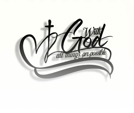 Faith Meets Classic Metal Art