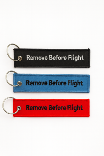 Remove Before Flight Keychain Bible Verse