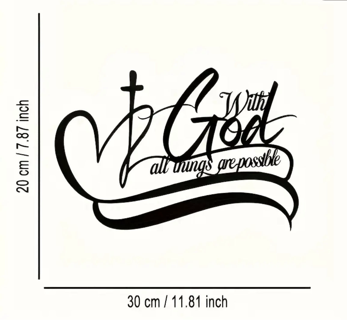 Faith Meets Classic Metal Art