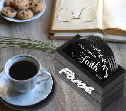 Rustic Faith Coasters