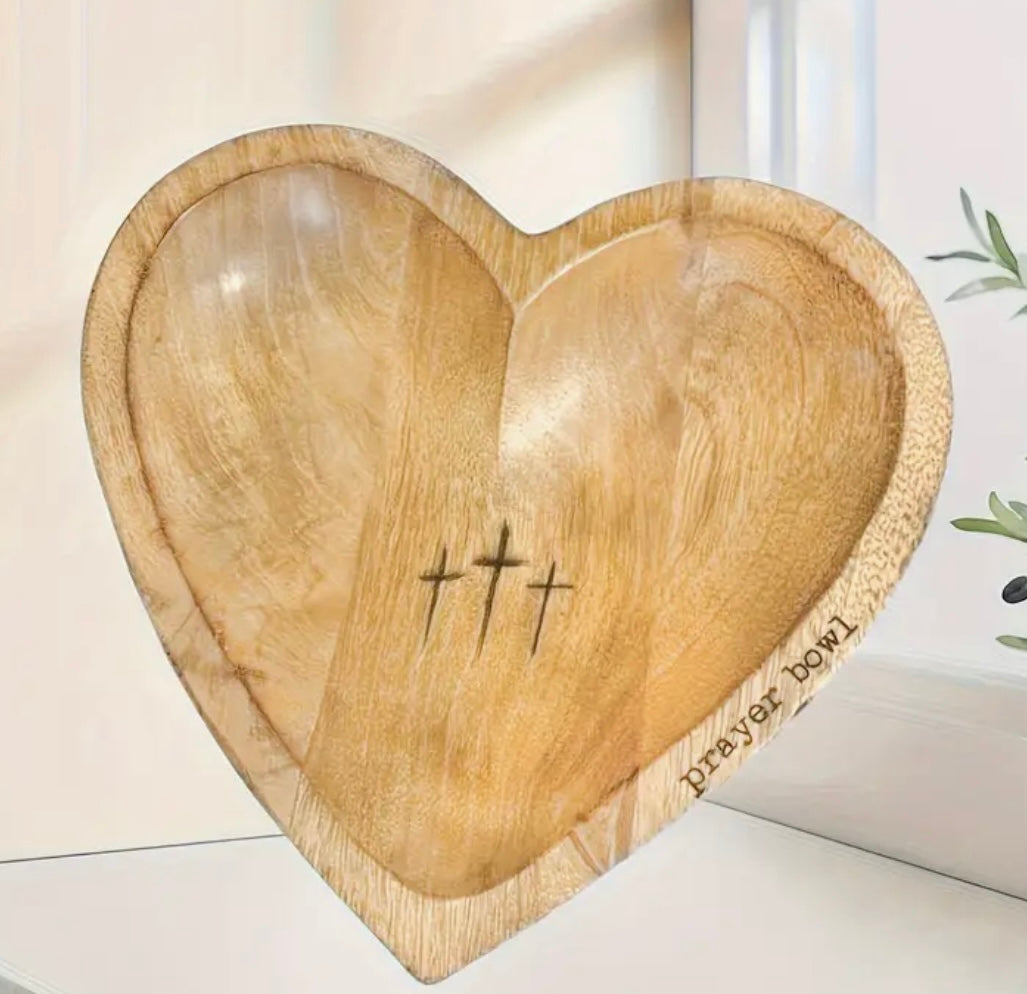 Rustic Heart, Timeless Prayer bowl