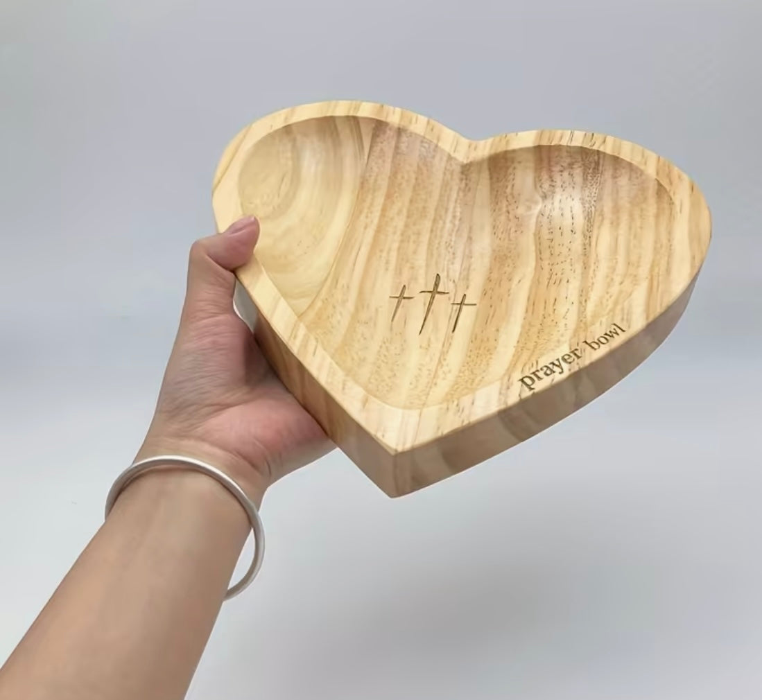 Rustic Heart, Timeless Prayer bowl