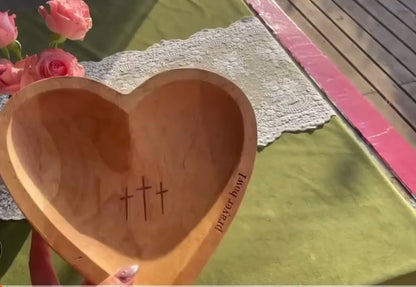 Rustic Heart, Timeless Prayer bowl